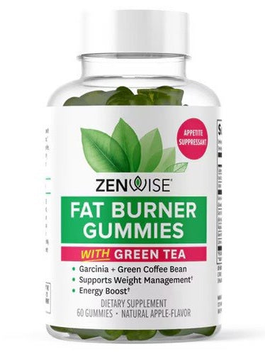 1-Fat Burner Gummies, Apple - 60 gummies 1