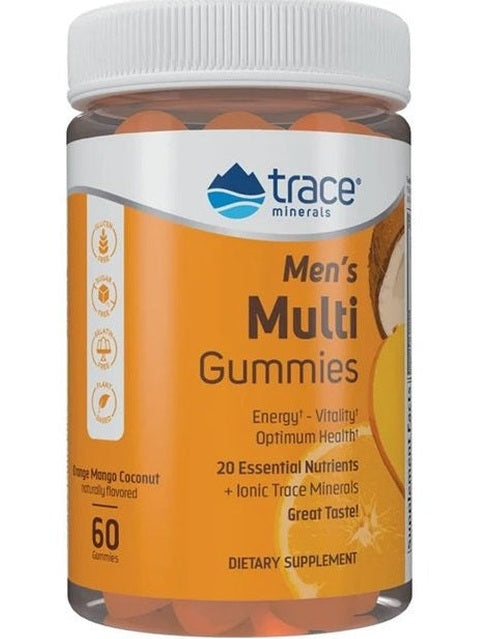 1-Men's Multi Gummies, Orange Mango Coconut - 60 gummies 1