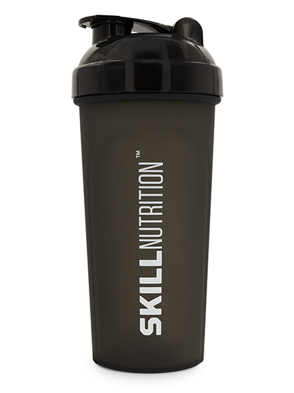 1-Skill Nutrition Shaker, Black - 700 ml. 1