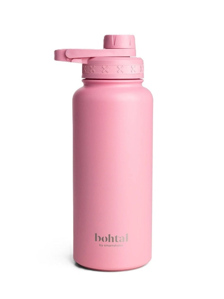 1-Bohtal Insulated Sports Bottle, Pink - 960 ml. 1