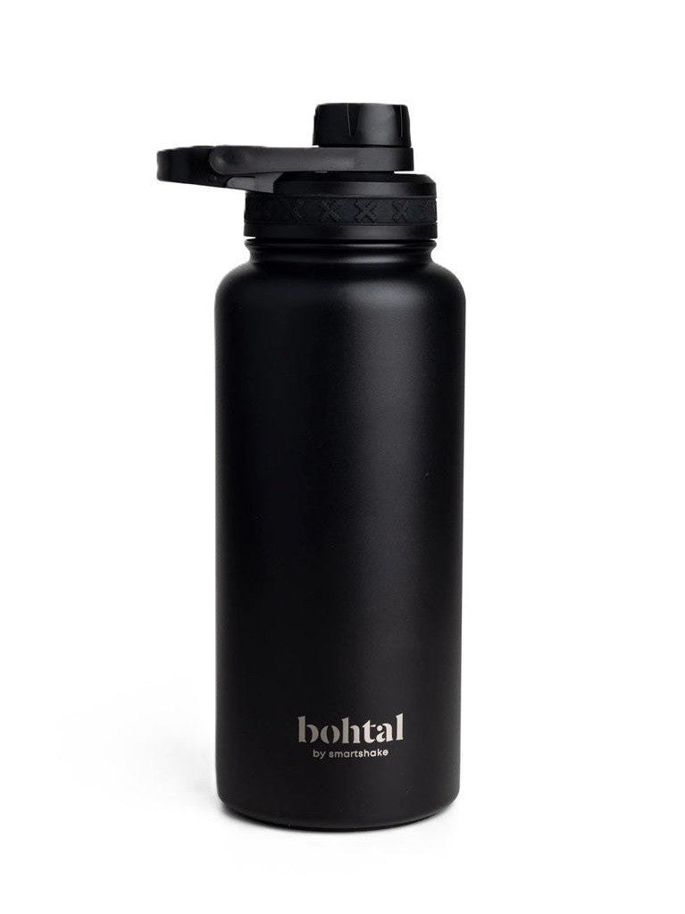 1-Bohtal Insulated Sports Bottle, Black - 960 ml. 1