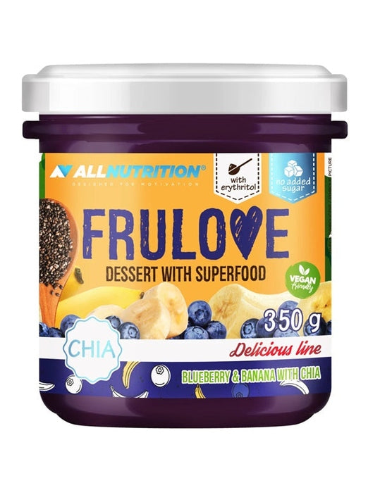 1-Frulove Dessert with Superfood, Blueberry & Banana with Chia - 350 grams 1
