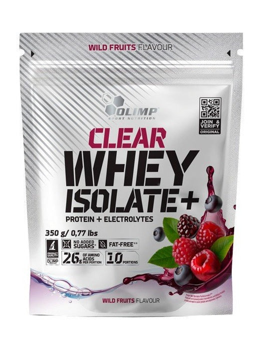 1-Clear Whey Isolate+, Wild Fruits - 350 grams 1