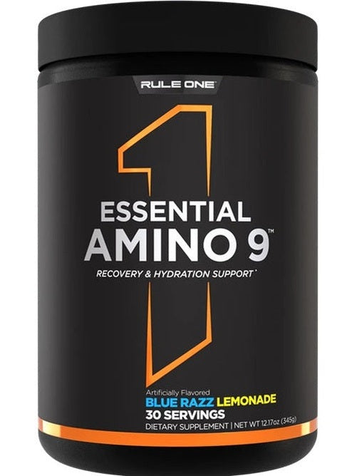 1-Essential Amino 9, Blue Razz Lemonade - 345 grams 1
