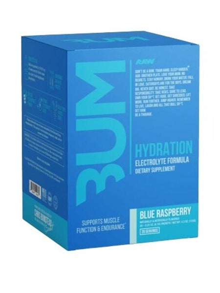 1-Bum Hydration, Blue Raspberry - 20 x 6.1g 1