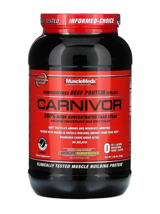 1-Carnivor, Chocolate Peanut Butter - 938 grams 1