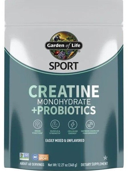 1-Sport Creatine Monohydrate + Probiotics - 348 grams 1