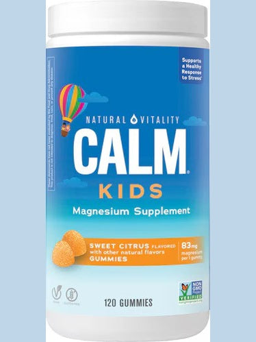 1-Calm Kids Gummies, Sweet Citrus - 120 gummies 1
