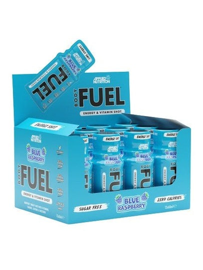 1-Bodyfuel Energy Shots, Blue Raspberry - 12 x 60 ml. 1
