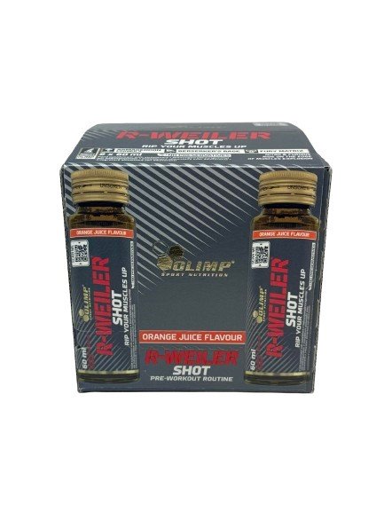 1-R-Weiler Shot, Orange Juice - 9 x 60 ml. 1