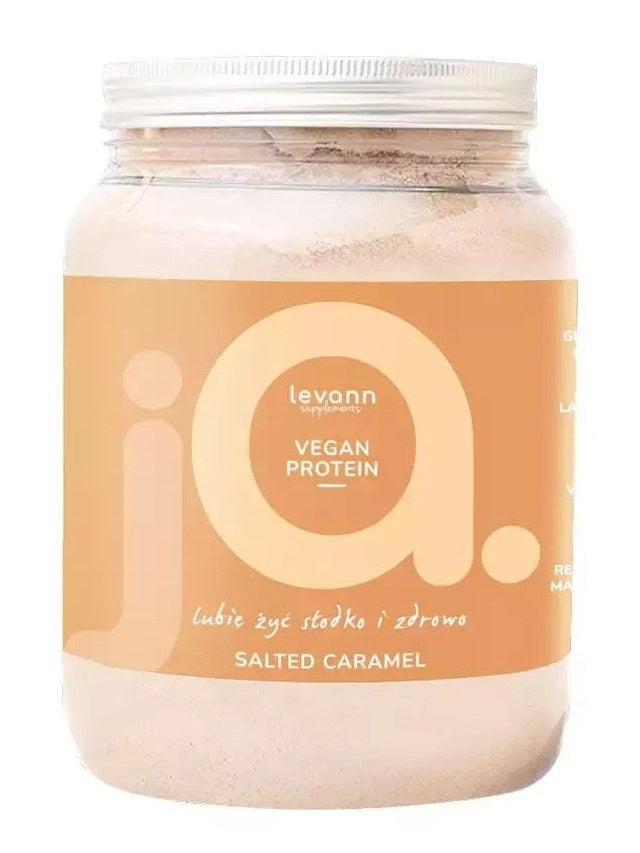 1-jA Vegan Protein, Salted Caramel - 500 grams 1