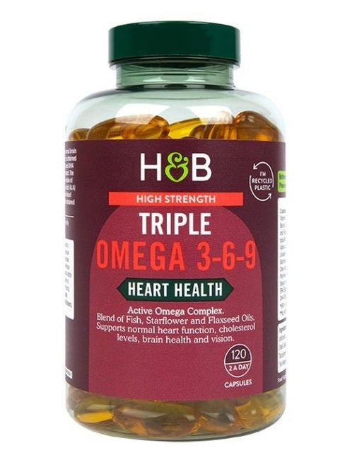 1-High Strength Triple Omega 3-6-9 - 120 caps 1