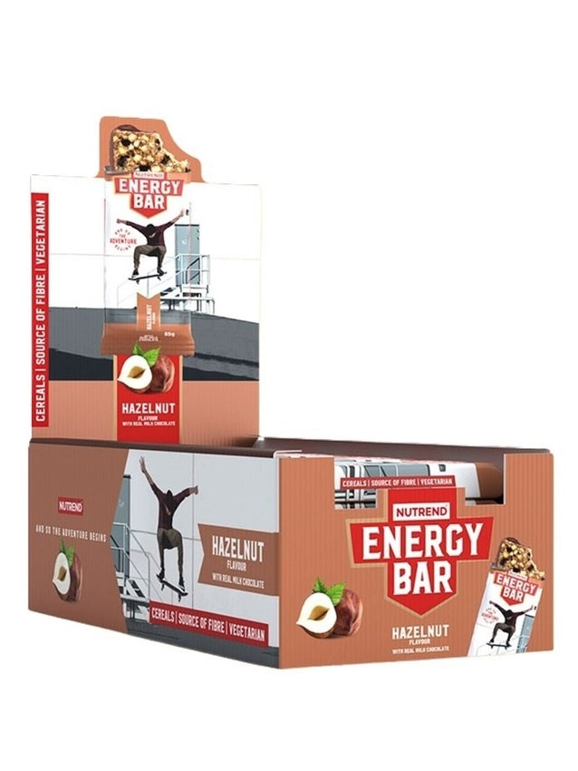 1-Energy Bar, Hazelnut - 20 x 60g 1