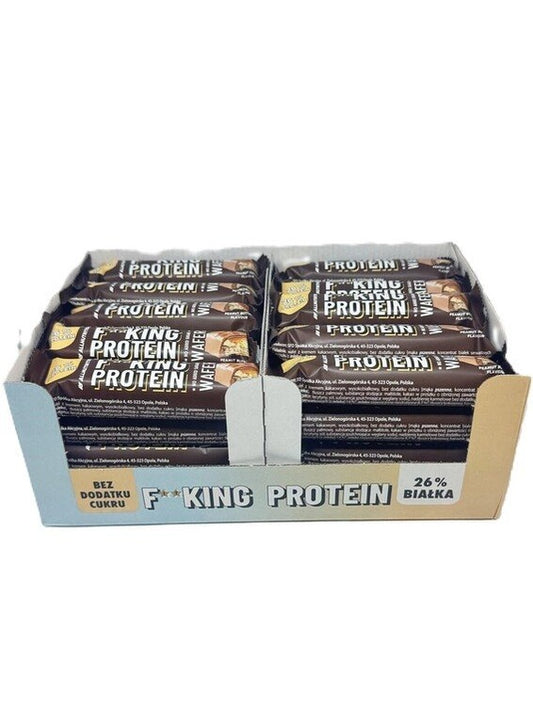 1-Fitking Protein Wafer, Peanut Butter - 40 x 39g 1