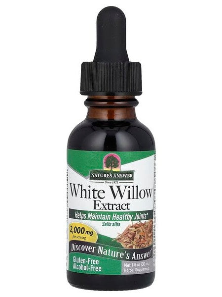 1-White Willow Extract, 2000mg - 30 ml. 1