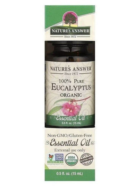 1-100% Pure Eucalyptus Essential Oil - 15 ml. 1