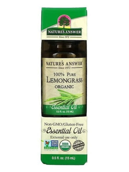 1-100% Pure Lemongrass Essential Oil - 15 ml. 1