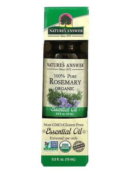 1-100% Pure Rosemary Essential Oil - 15 ml. 1