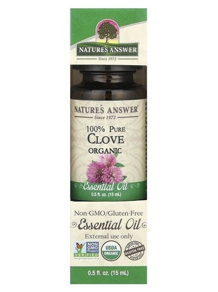 1-100% Pure Clove Essential Oil - 15 ml. 1