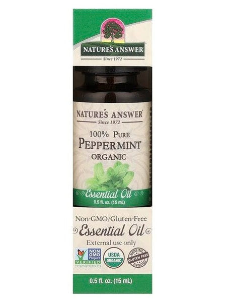 1-100% Pure Peppermint Essential Oil - 15 ml. 1