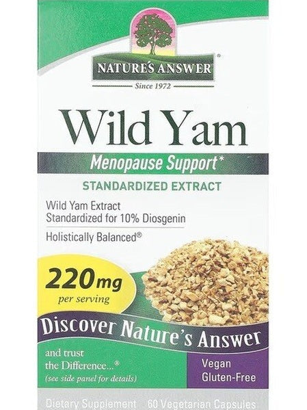 1-Wild Yam, 220mg - 60 vcaps 1