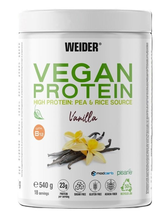 1-Vegan Protein, Vanilla - 540 grams 1