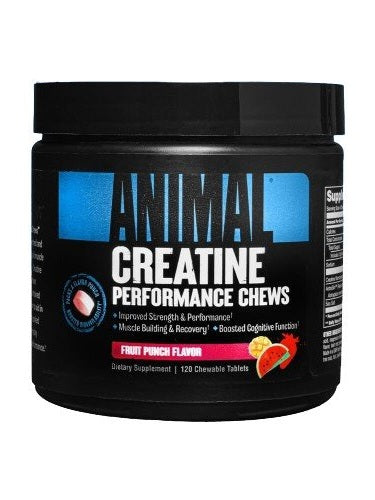 1-Animal Creatine Chews, Fruit Punch (EAN 039442005472) - 120 chewable tablets 1