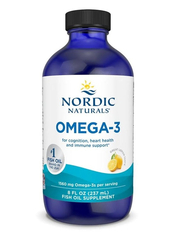 1-Omega-3, 1560mg Lemon - 237 ml. 1
