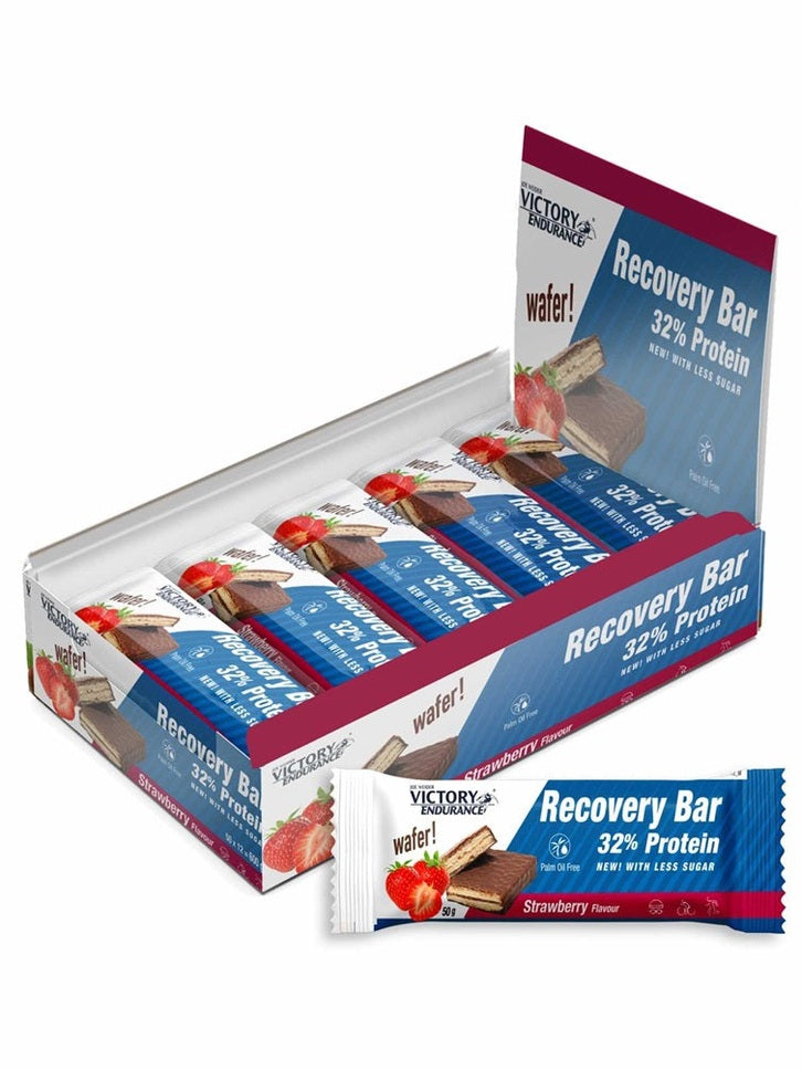 1-Joe Weider Victory Endurance Recovery Bar, Strawberry - 12 x 50g 1