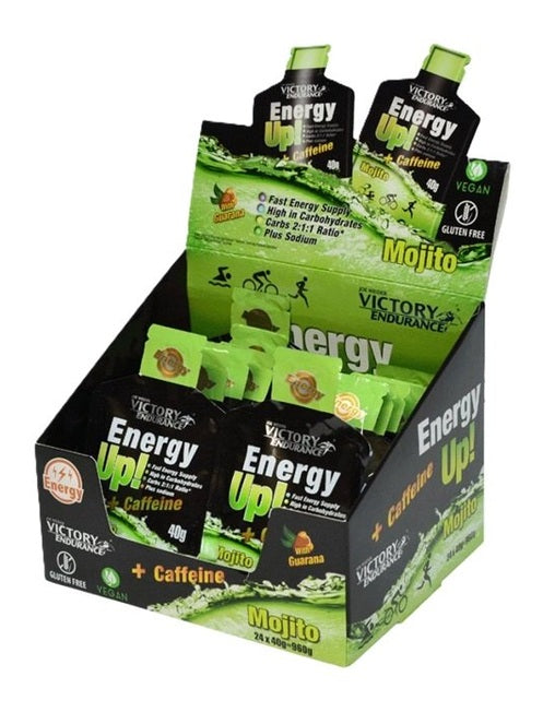 1-Joe Weider Victory Endurance Energy Up! + Caffeine, Mojito - 24 x 40g 1