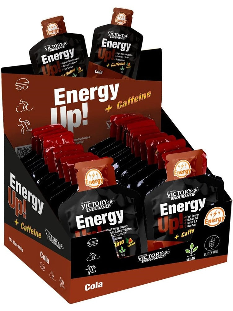 1-Joe Weider Victory Endurance Energy Up! + Caffeine, Cola - 24 x 40g 1