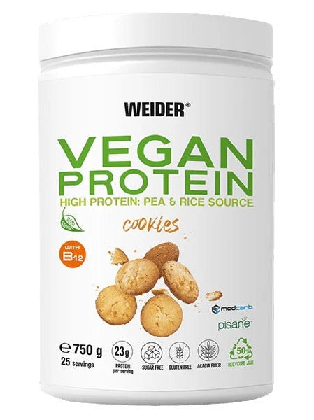 1-Vegan Protein, Cookies - 750 grams 1