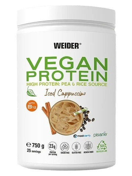 1-Vegan Protein, Iced Cappuccino - 750 grams 1