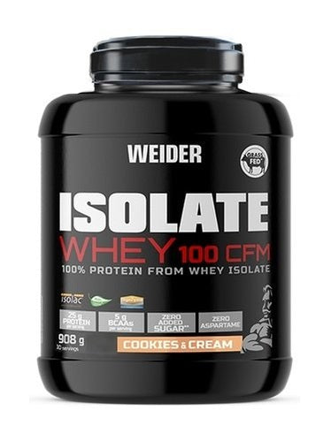 1-Isolate Whey 100 CFM, Cookies & Cream - 908 grams 1