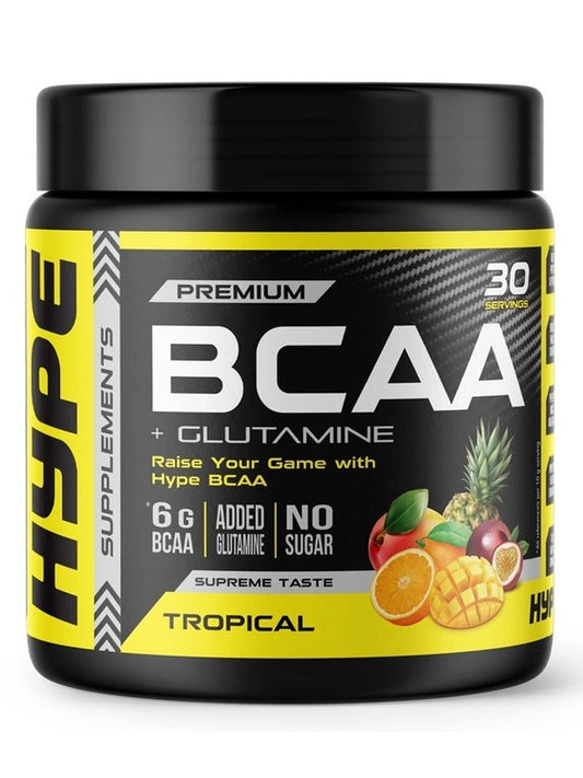 1-BCAA + Glutamine, Tropical - 300 grams 1