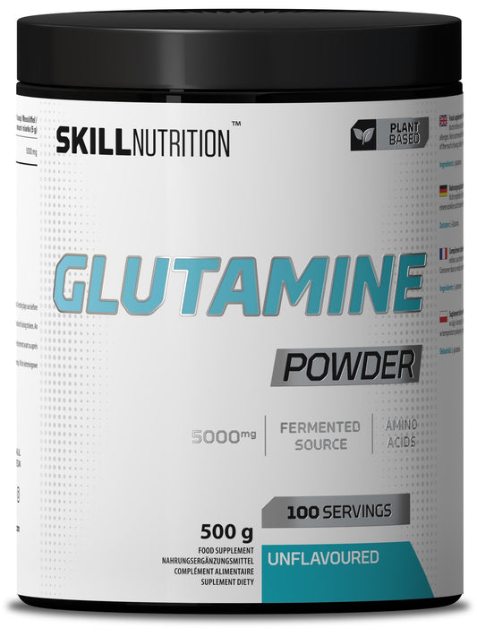 1-Glutamine Powder, Unflavoured - 500 grams 1