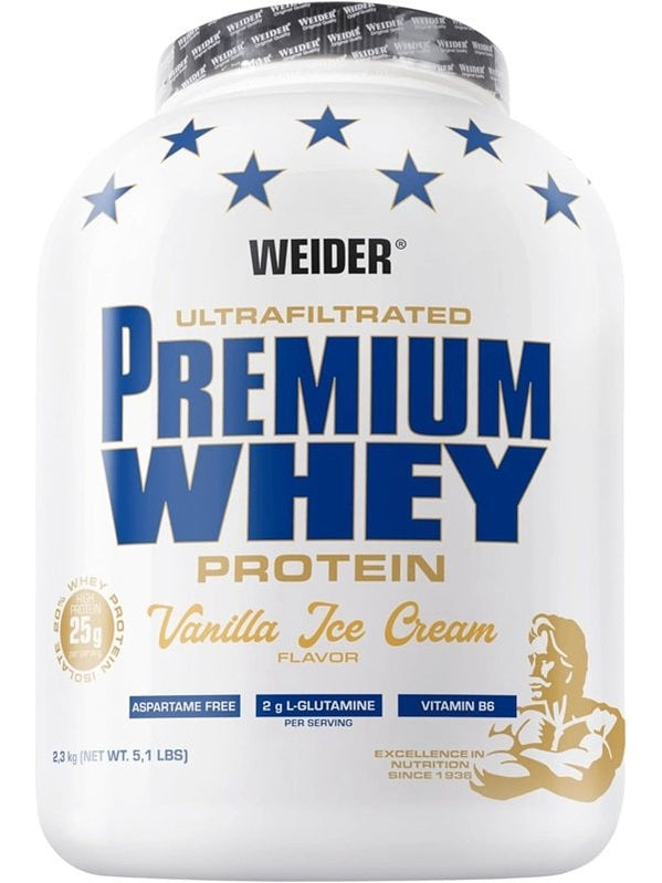 1-Premium Whey, Vanilla Ice Cream - 2300 grams 1