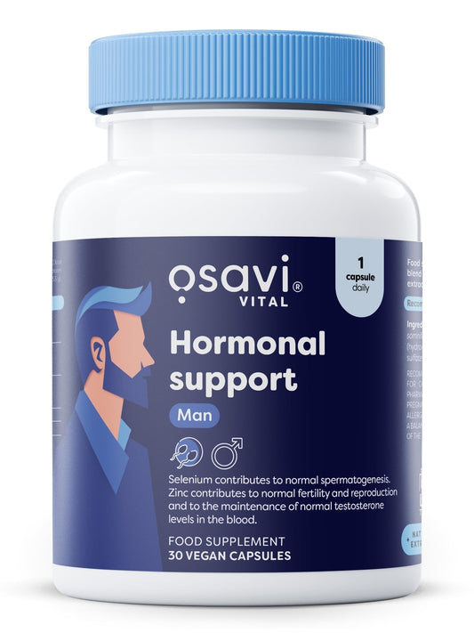 1-Hormonal Support Man - 30 vegan caps 1
