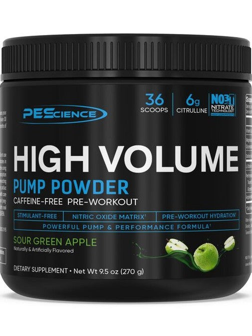 1-High Volume (New Formula), Sour Green Apple - 270 grams 1