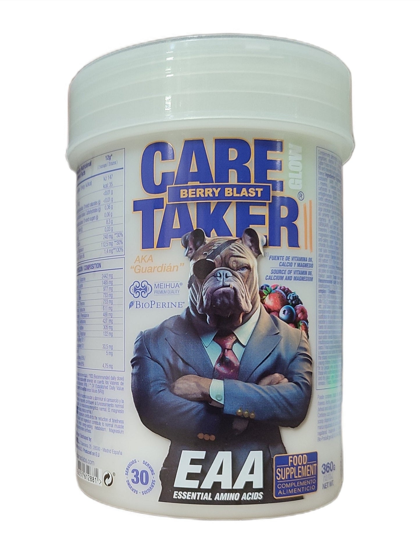 1-Caretaker II EAA Glow, Berry Blast - 360 grams 1