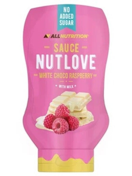 1-Nutlove Sauce, White Choco Raspberry - 280 ml. 1