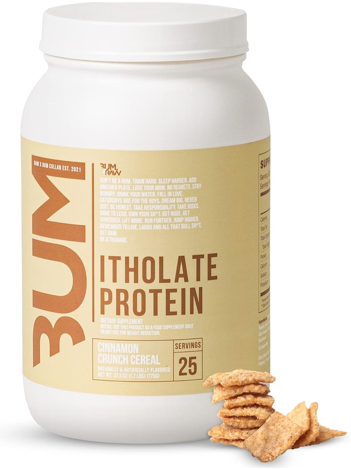 1-CBUM Itholate Protein, Cinnamon Crunch Cereal - 775 grams 1