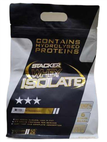 1-Whey Isolate, Strawberry - 1500 grams 1