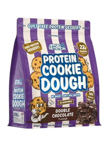 1-Protein Cookie Dough Dessert, Double Chocolate - 1000 grams 1