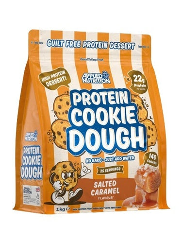1-Protein Cookie Dough Dessert, Salted Caramel - 1000 grams 1