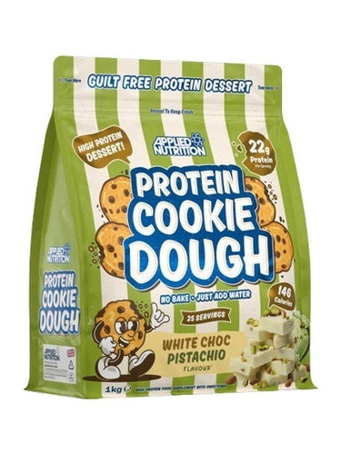 1-Protein Cookie Dough Dessert, White Choc Pistachio - 1000 grams 1