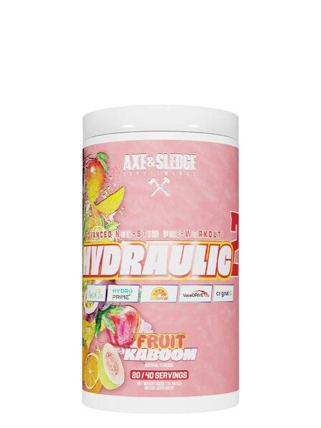 1-Hydraulic V2 Non-Stim Pre-Workout, Fruit Kaboom - 452 grams 1