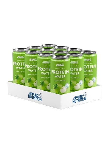 1-Sparkling Protein Water, Apple Burst - 12 x 330 ml. 1