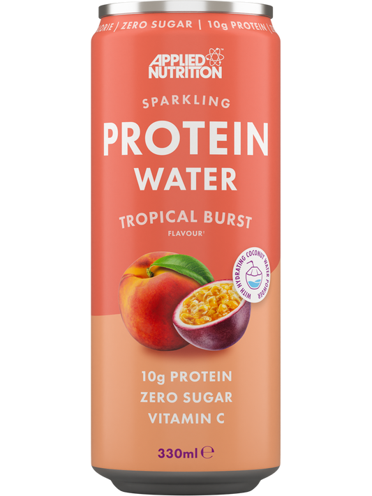 1-Sparkling Protein Water, Tropical Burst - 12 x 330 ml. 1