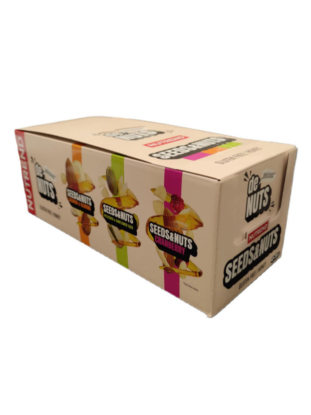1-Denuts Seeds & Nuts Bar, Pistachio & Sunflower Seed - 42 x 35g 1
